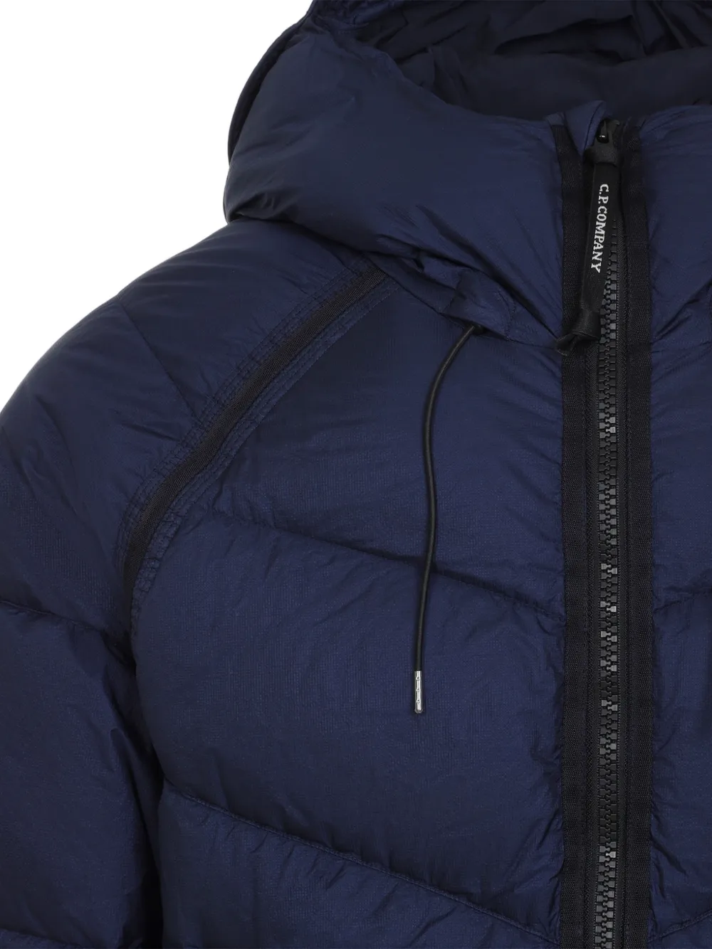 C.P. Company Gevoerd jack met capuchon Blauw