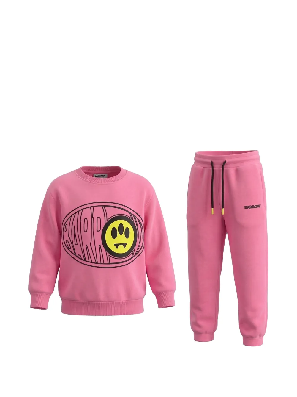 Barrow kids logo-print tracksuits - Rosa