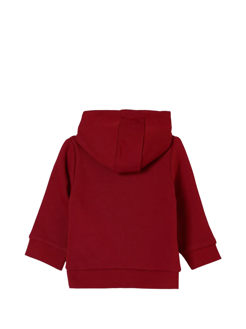 BOSS Kidswear Hoodie met print Rood