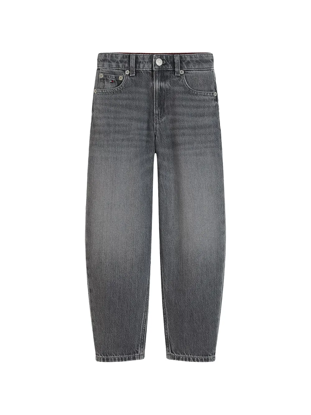 Tommy Hilfiger Junior jean à effet délavé - Gris