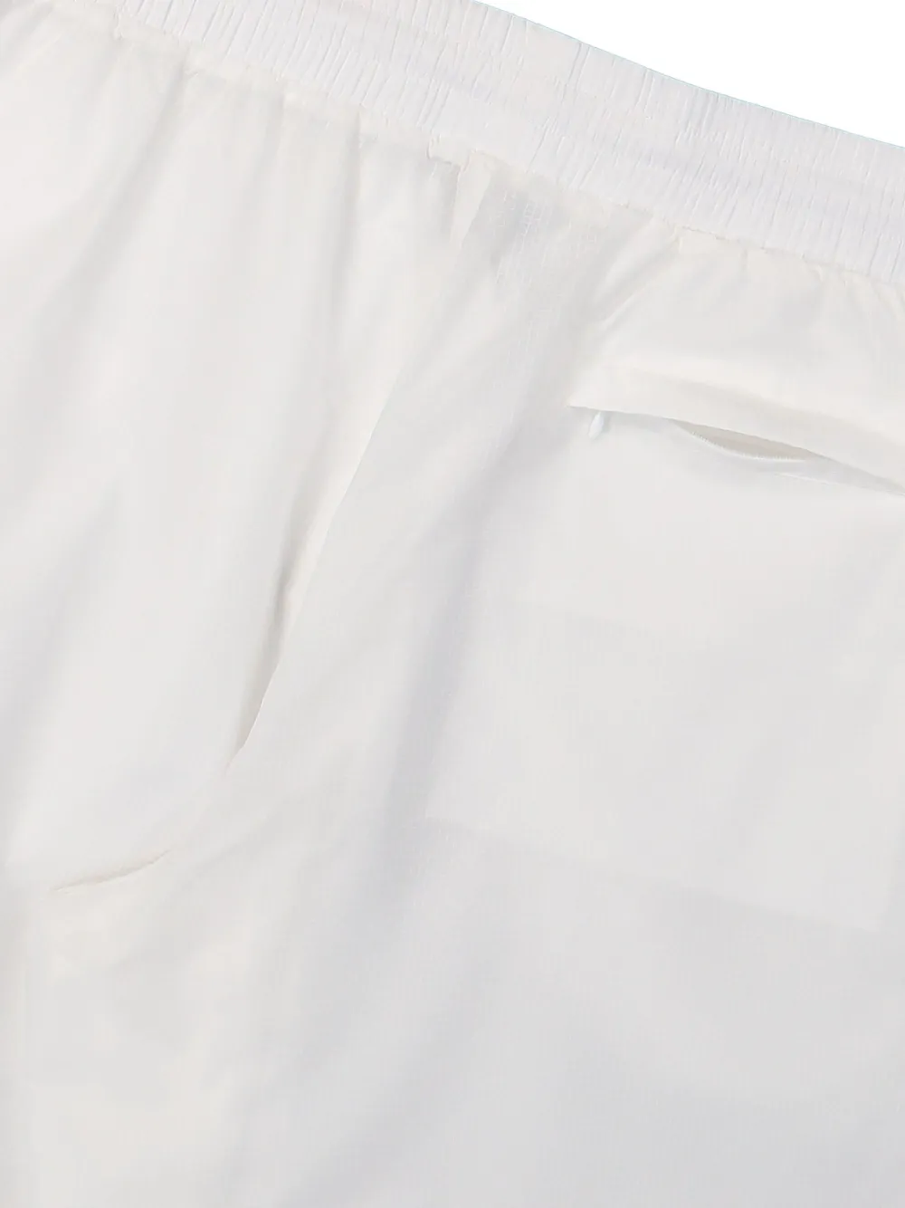Casablanca reflective-printed ripstop straight-leg trousers Wit