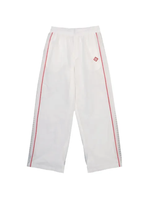 Casablanca reflective-printed ripstop straight-leg trousers