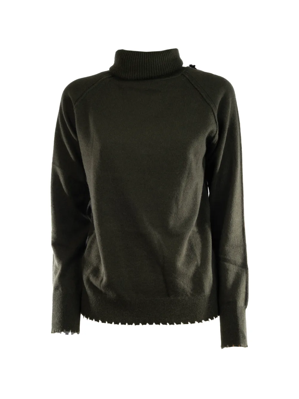 EMMA E GAIA roll-neck raglan-sleeve sweater