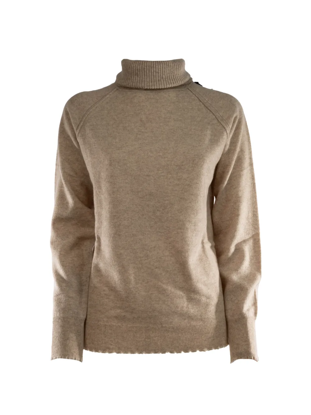 EMMA E GAIA roll-neck raglan-sleeve sweater