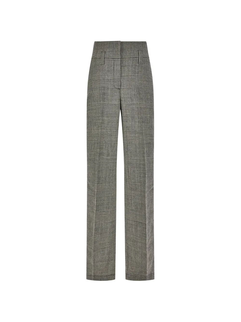 Pence pantalon taille-haute à carreaux - Noir Pence pantalon taille-haute à carreaux - Noir