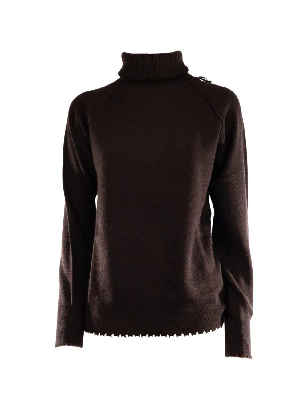 EMMA E GAIA roll-neck raglan-sleeve sweater