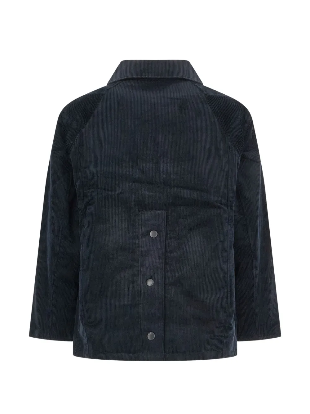 Barbour x Paul Smith Beaufort ribfluwelen jas Blauw