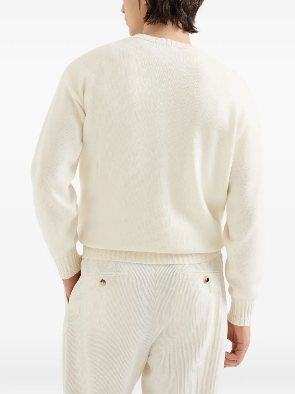 Brunello Cucinelli Kasjmier trui Beige