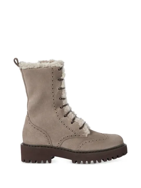 Brunello Cucinelli leather ankle boots