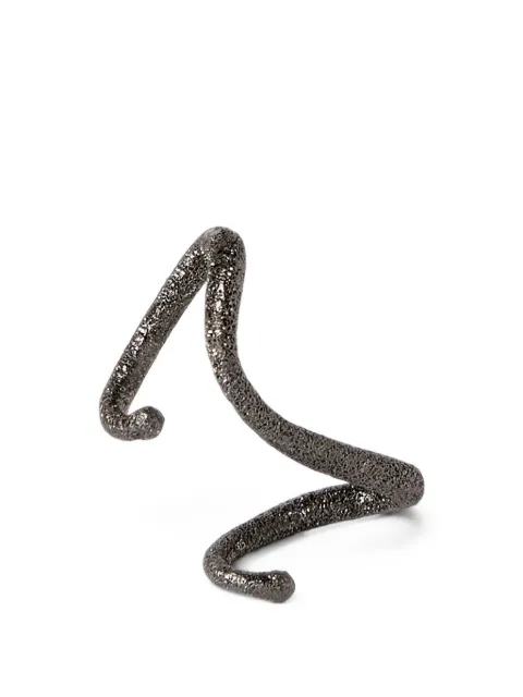 Brunello Cucinelli shimmer-effect ear cuff