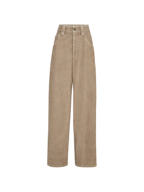 Brunello Cucinelli corduroy baggy trousers