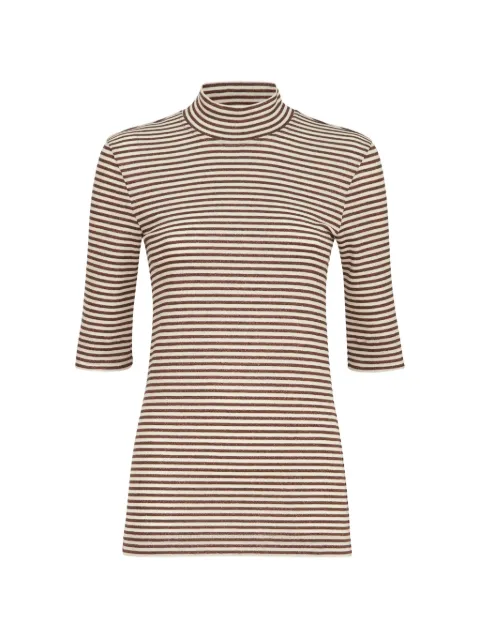 Brunello Cucinelli striped Monili T-shirt