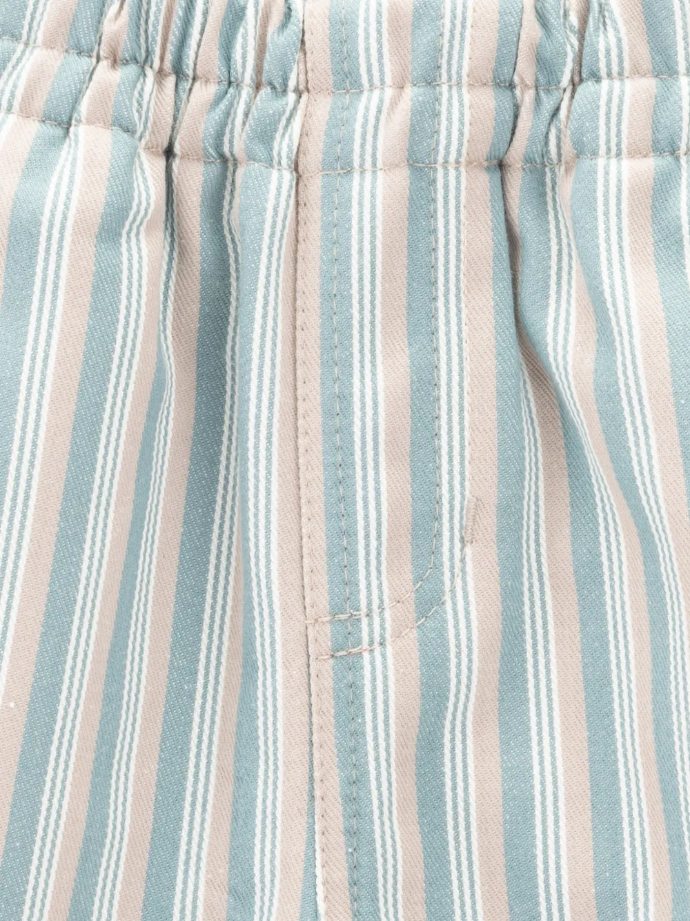 Knot Dylan gestreepte twill broek Blauw