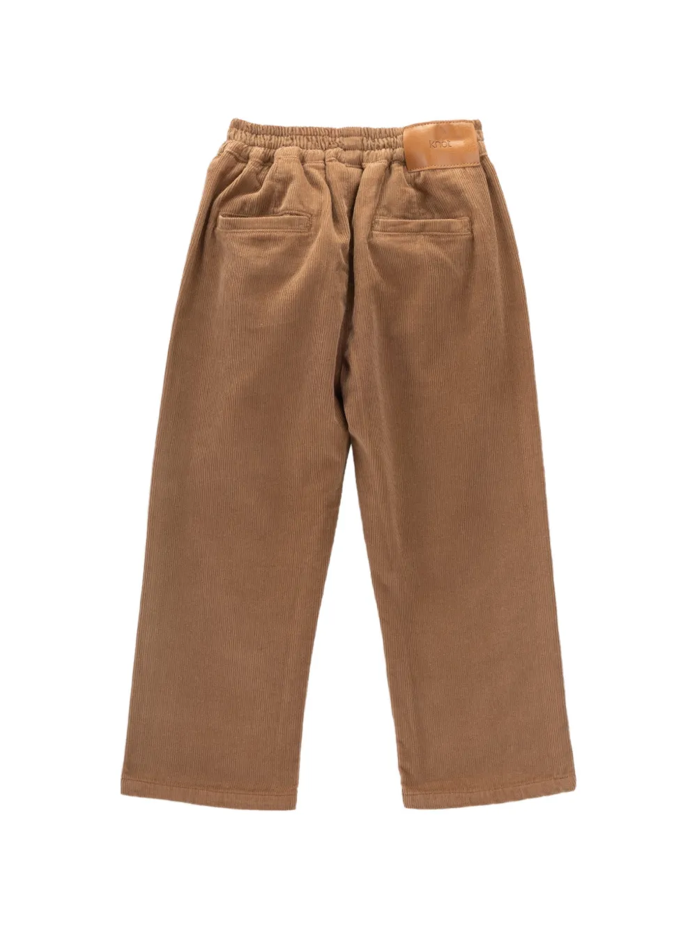 Knot Jeremiah ribfluwelen broek Bruin