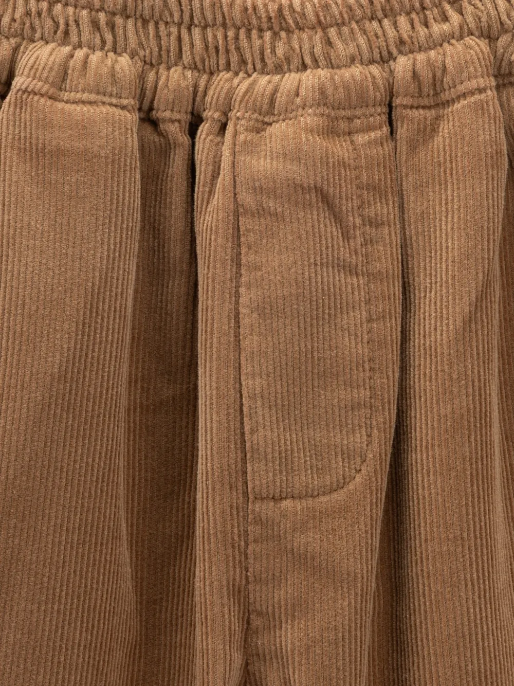 Knot Jeremiah ribfluwelen broek Bruin