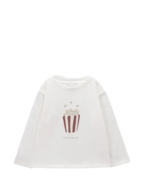Knot graphic-print long-sleeve T-shirt