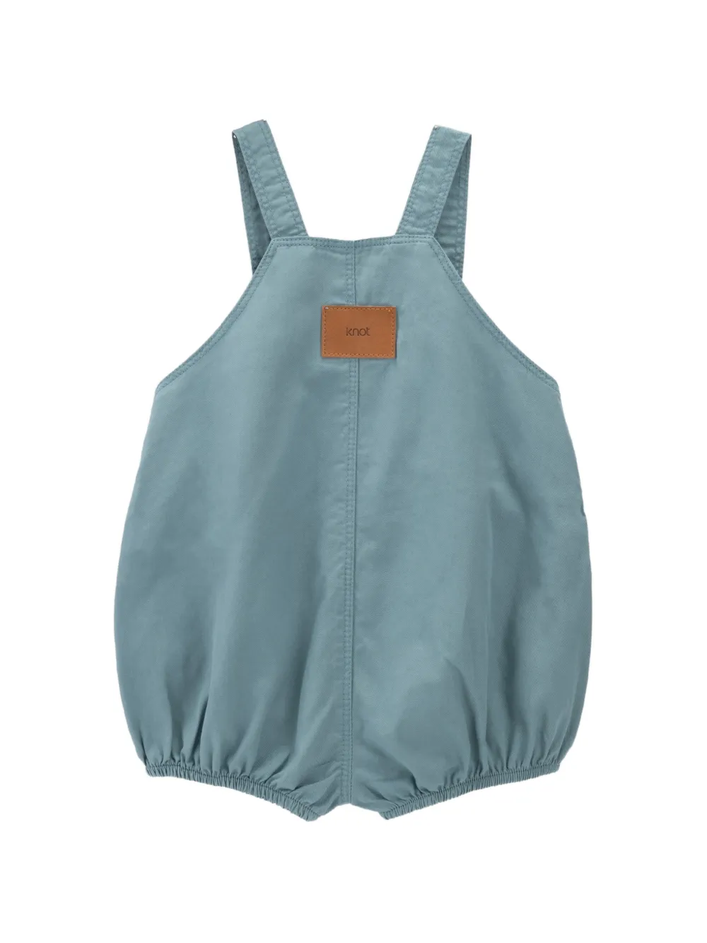 Knot Oliver twill dungarees Blauw
