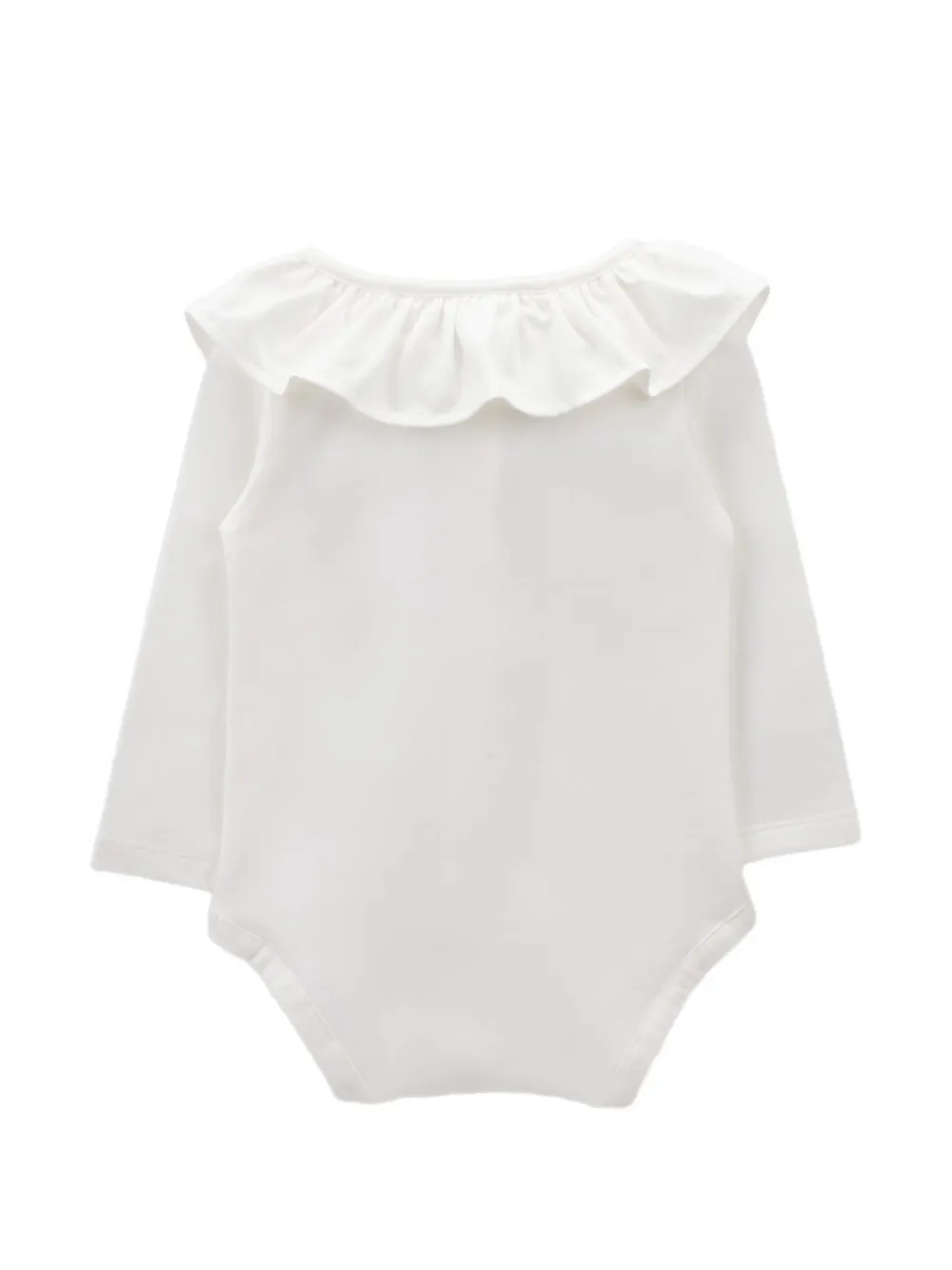 Knot Grace body met ruches Wit