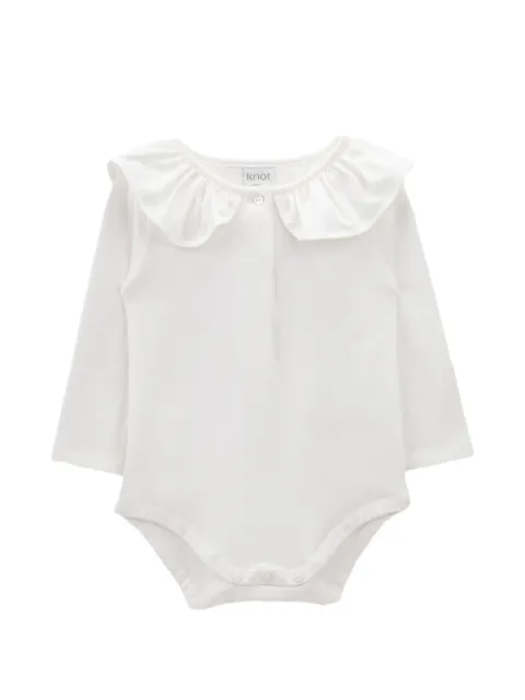Knot Grace ruffled bodysuit