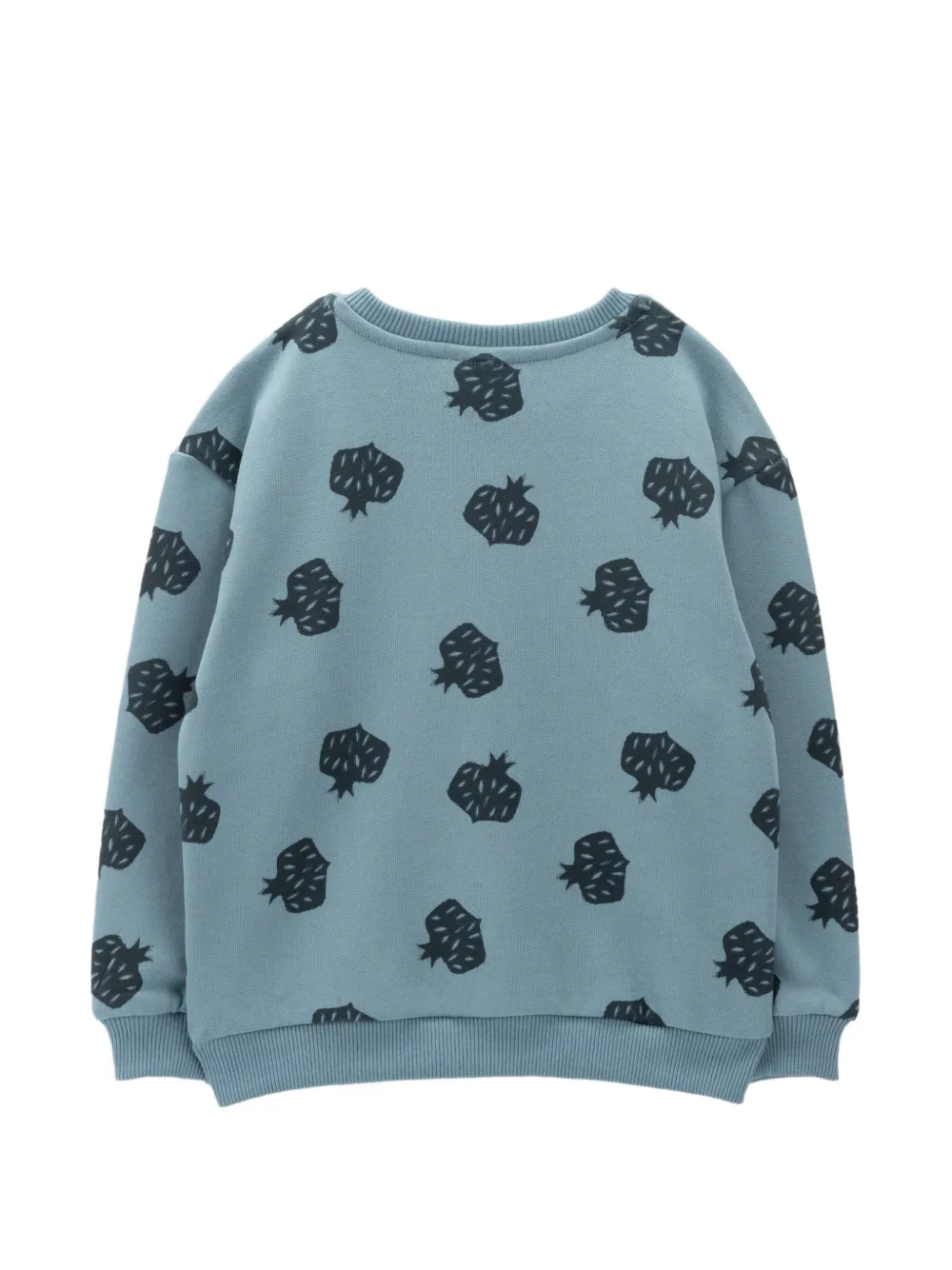 Knot Pom Pop sweater met granaatappel-print Blauw