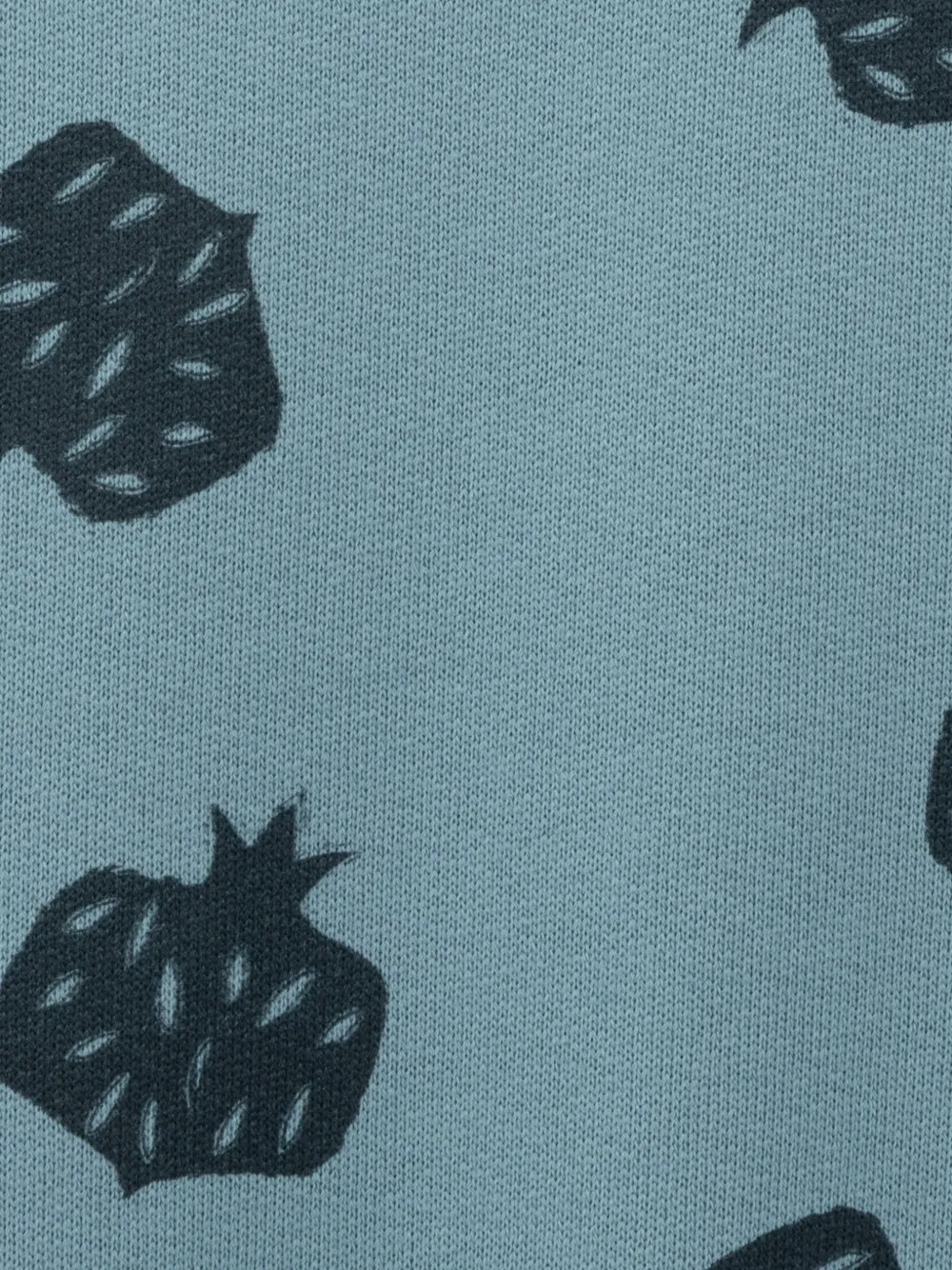 Knot Pom Pop sweater met granaatappel-print Blauw