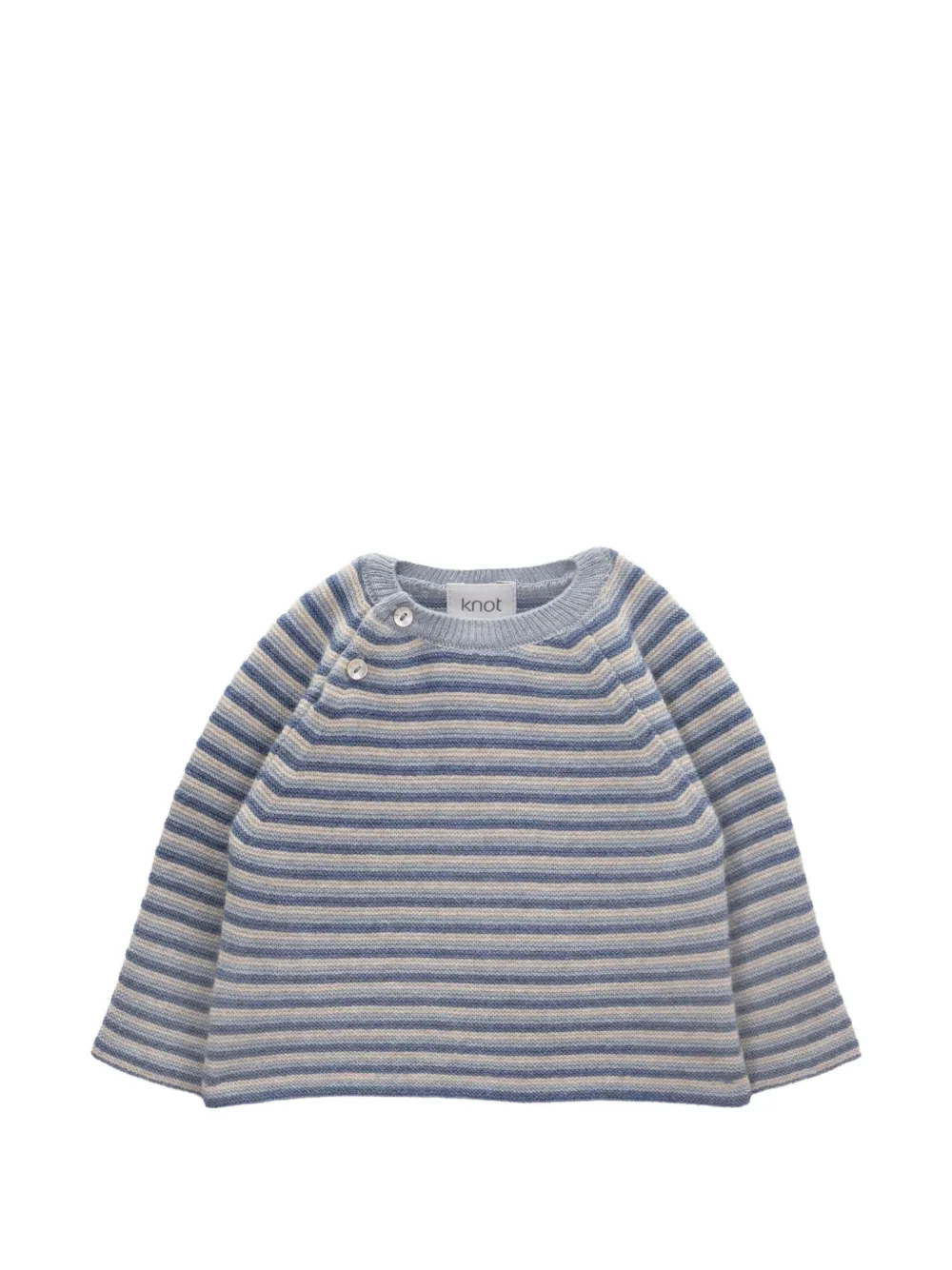 Knot Heaven Stripes gestreepte trui Blauw
