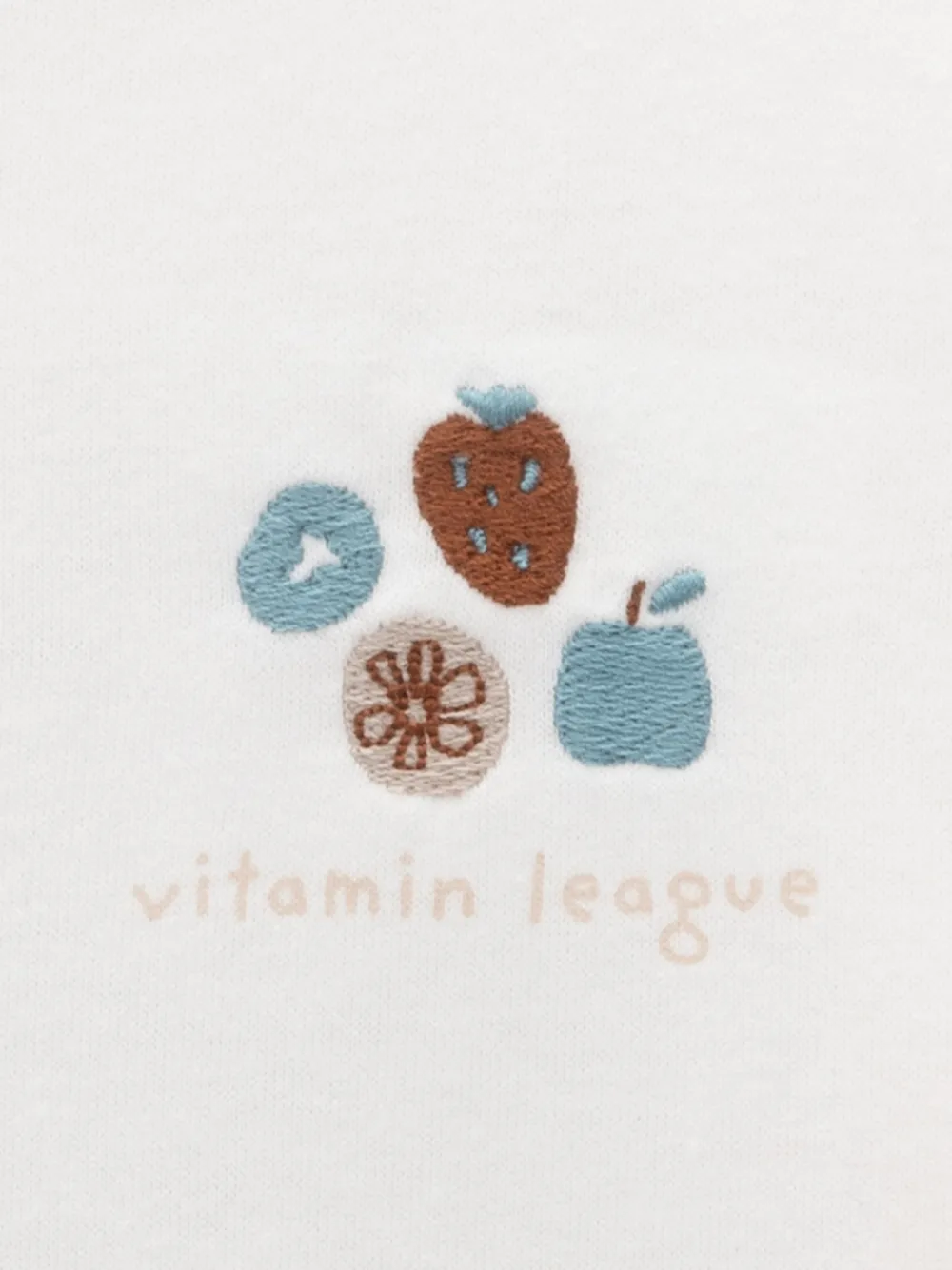 Knot Vitamin League T-shirt met lange mouwen Wit