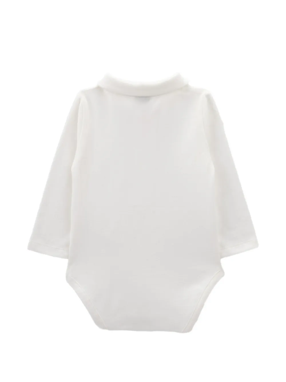 Knot Ethan long-sleeve bodysuit Wit