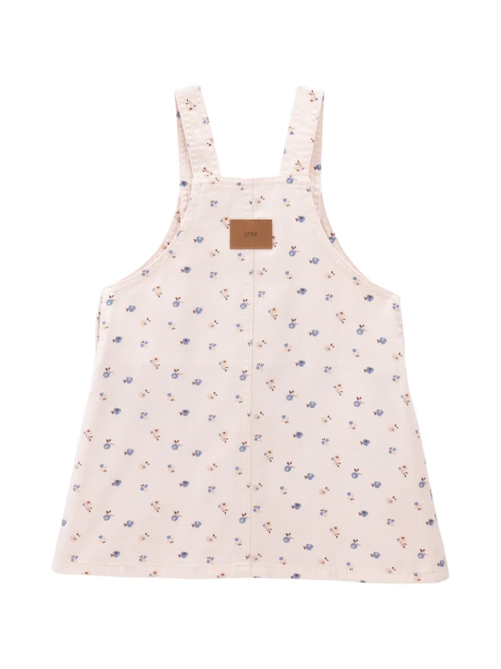 Knot Blush Petals overgooier met bloemen-print Beige
