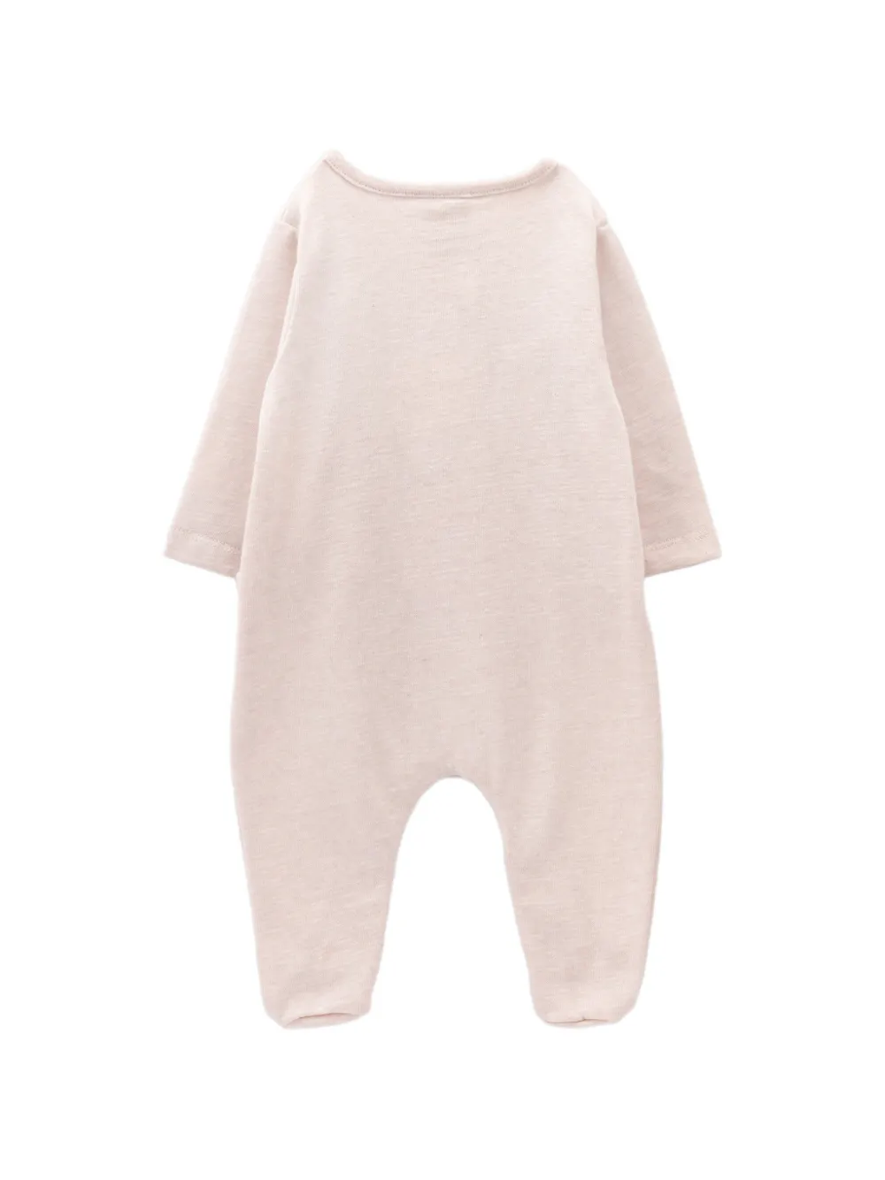 Knot Rosy Lines wikkelromper met hart-print Roze