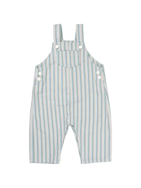 Knot Jules stripe-print dungarees