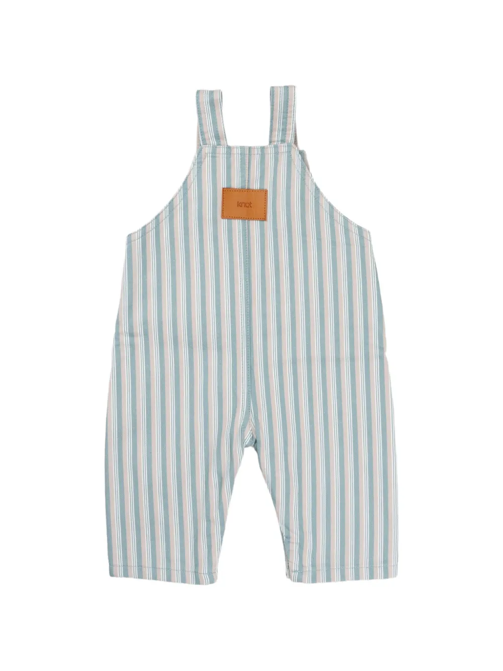 Knot Jules tuinbroek met streep-print Blauw