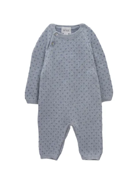 Knot Little Dots knitted romper