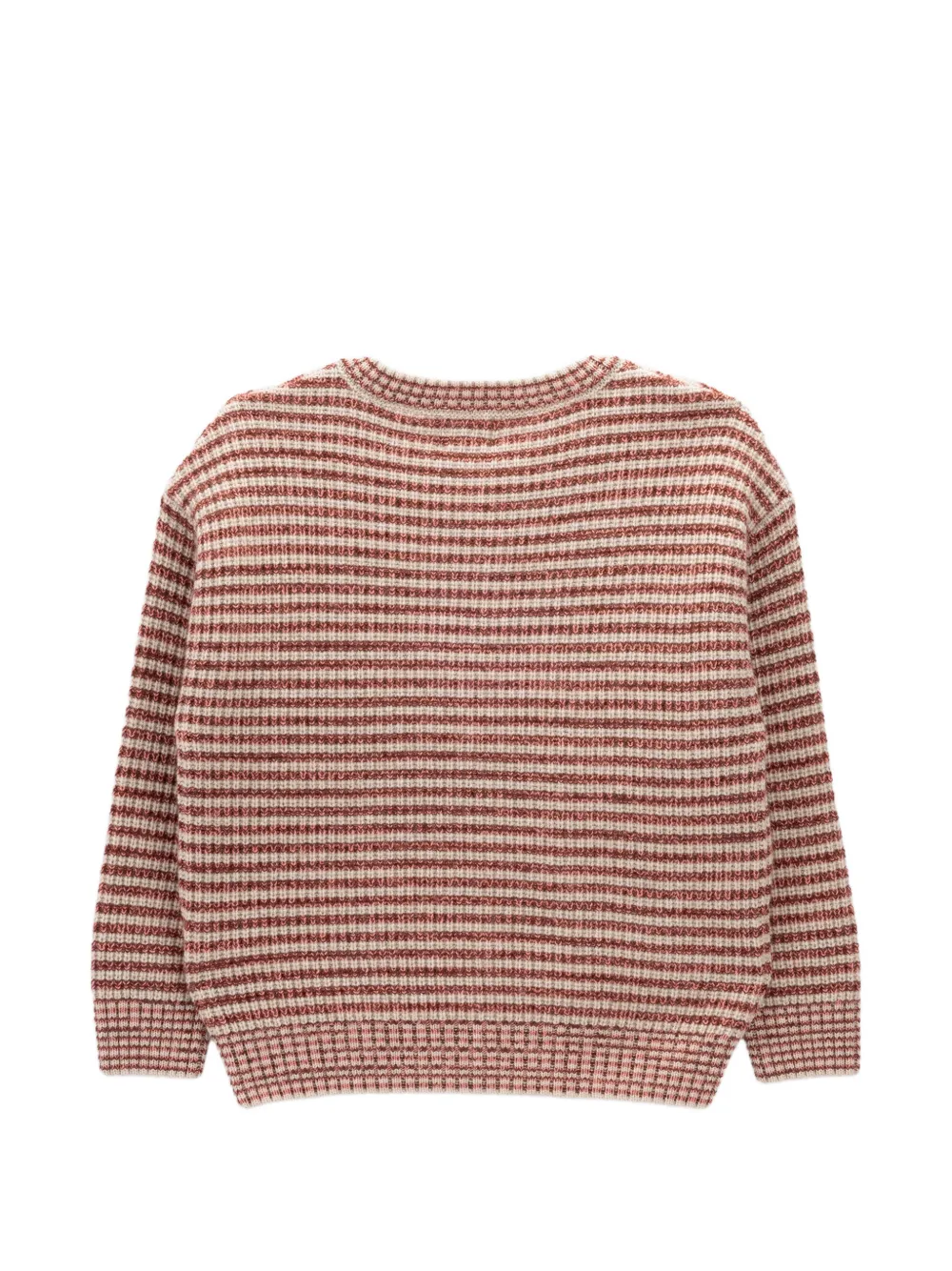 Knot Poppy gestreept vest Rood