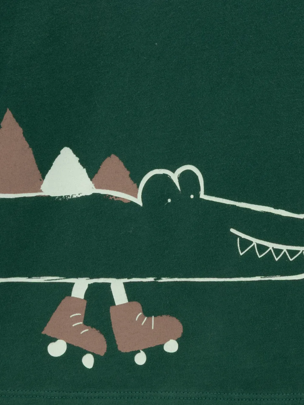 Knot Croc T-shirt met lange mouwen Groen