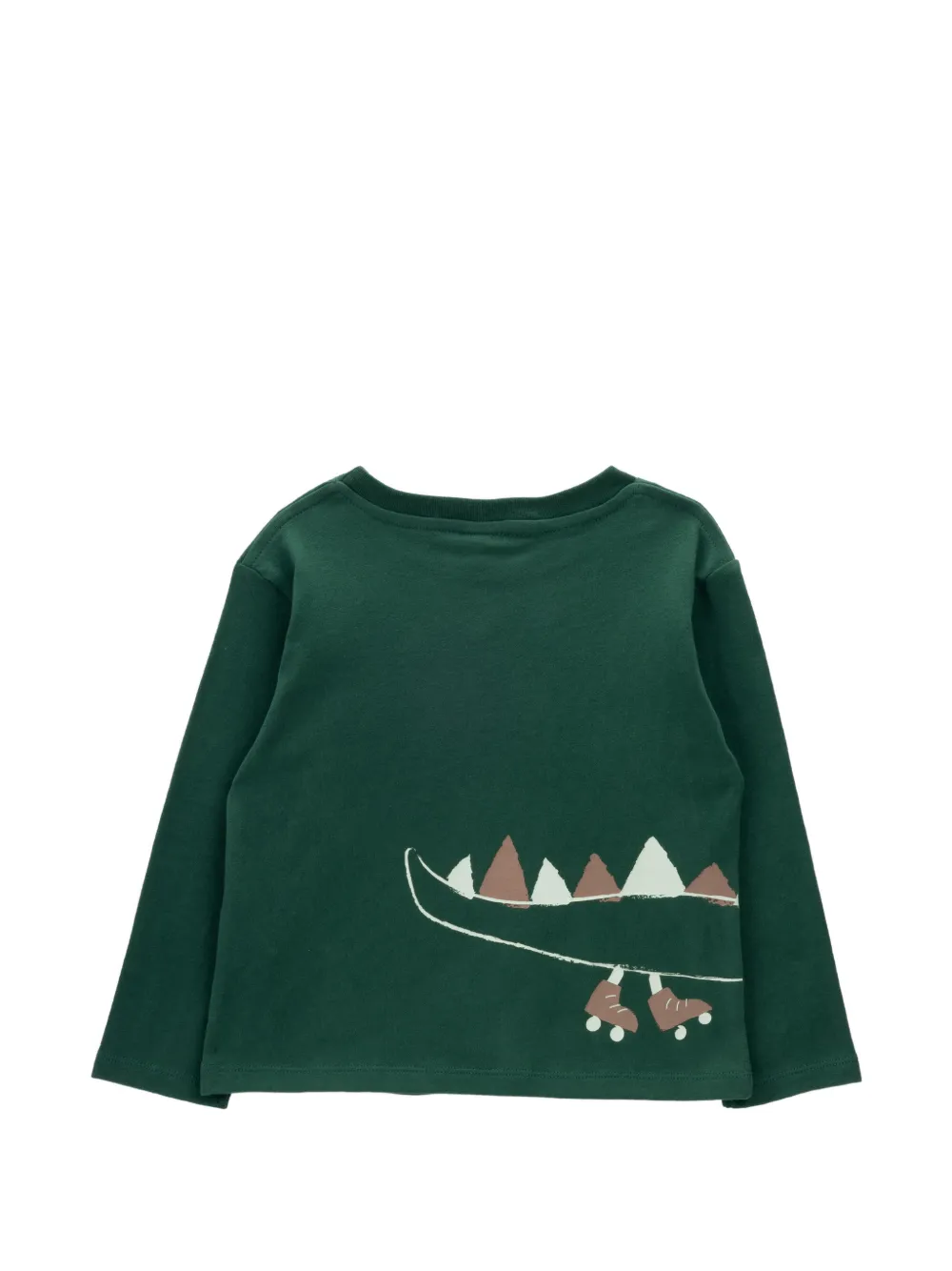 Knot Croc T-shirt met lange mouwen Groen