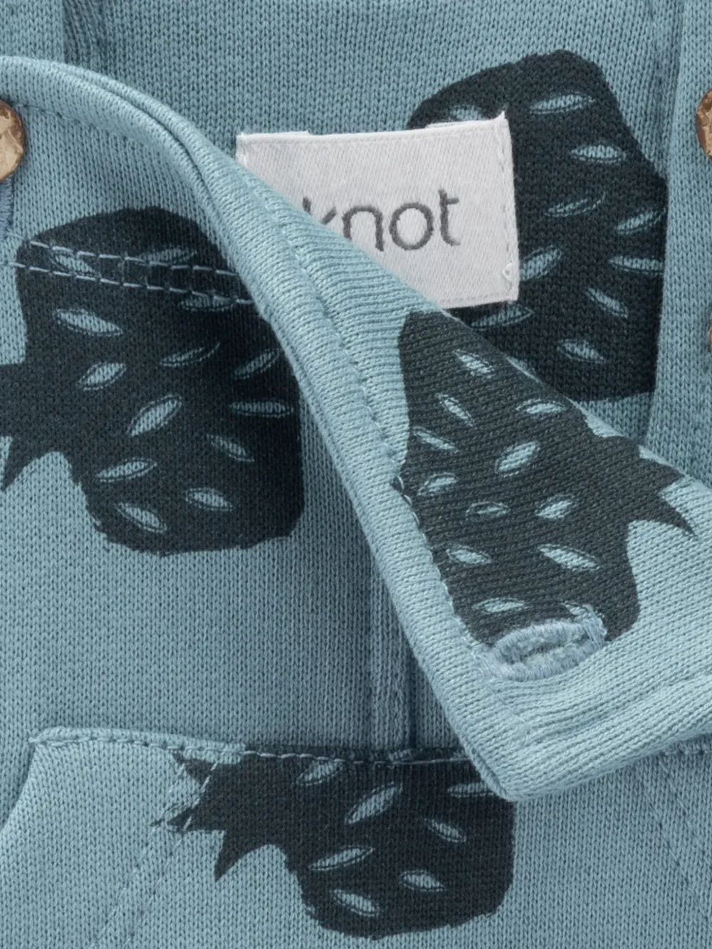 Knot Pom Pop tuinbroek Blauw