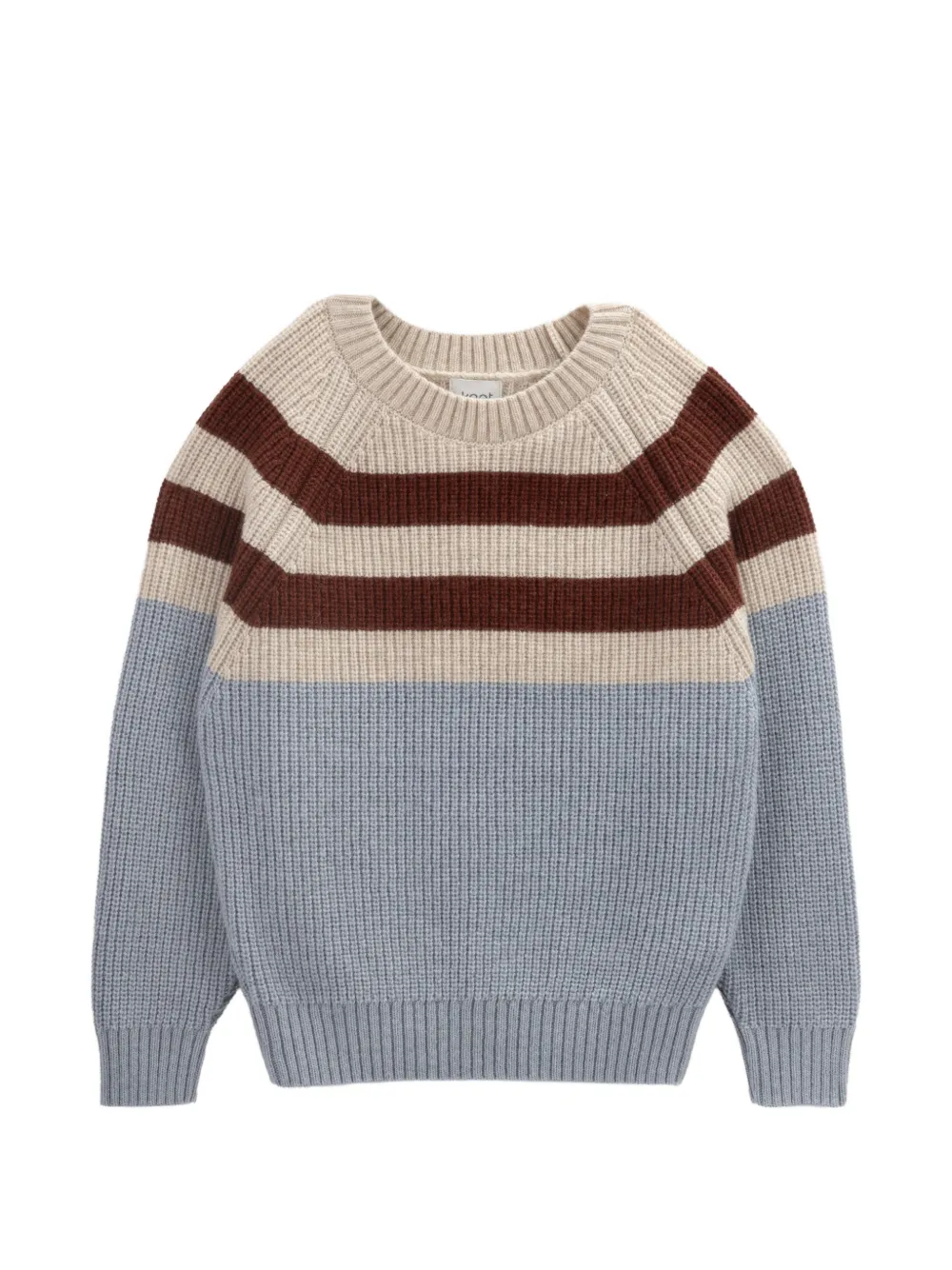 Knot Joshua Stripes Pullover - Blau