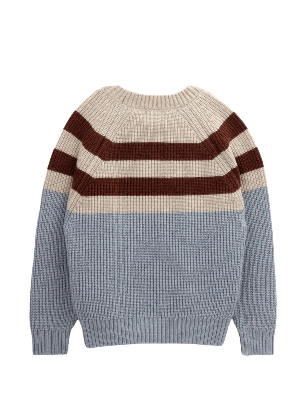 Knot Joshua Stripes trui Blauw