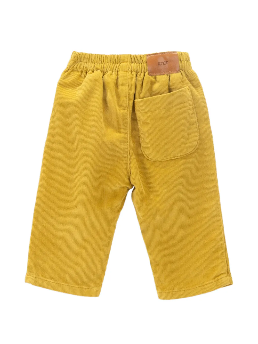 Knot Jesse corduroy trousers Geel