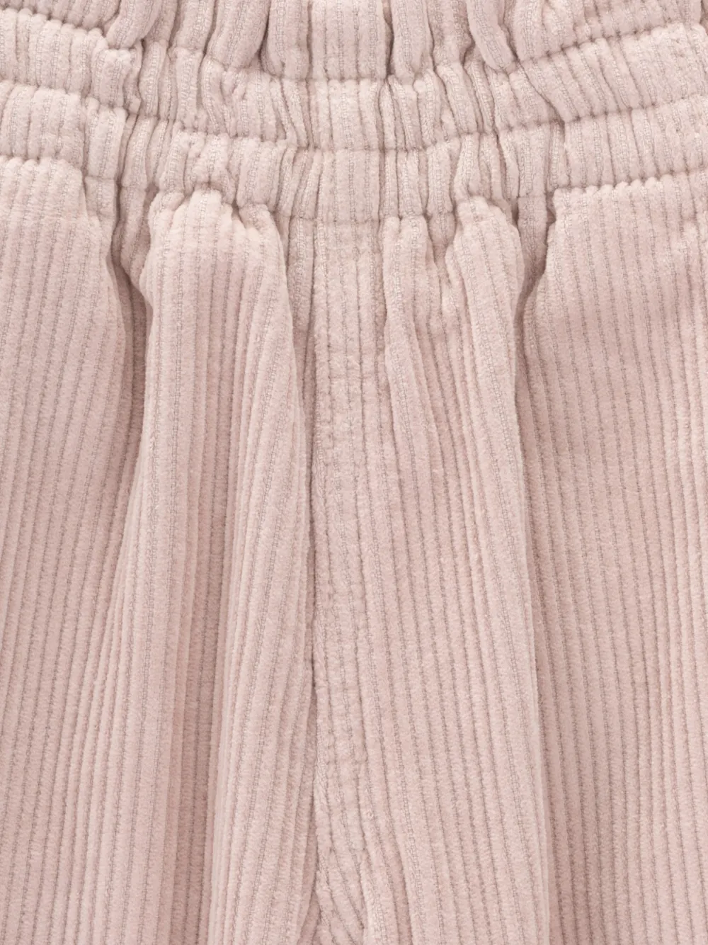 Knot Nancy ribfluwelen broek Roze