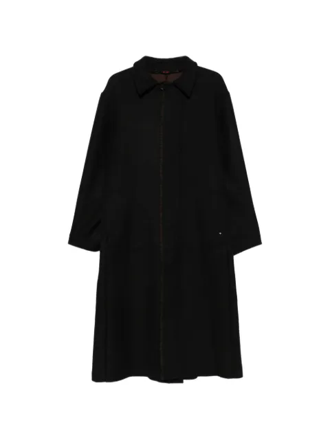 Ma+ button-up single-breasted coat