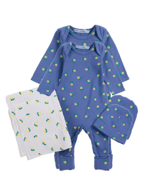 Bobo Choses set de mamelucos Stamp Bloom con estampado floral (set de 3)