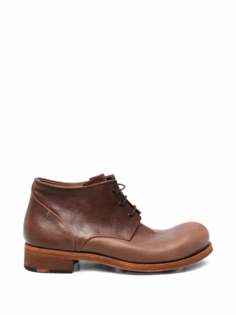 Ma+ lace-up leather boots