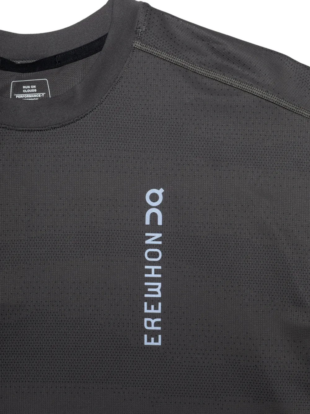 On X Erewh Logo-print Performance T-shirt In Brown