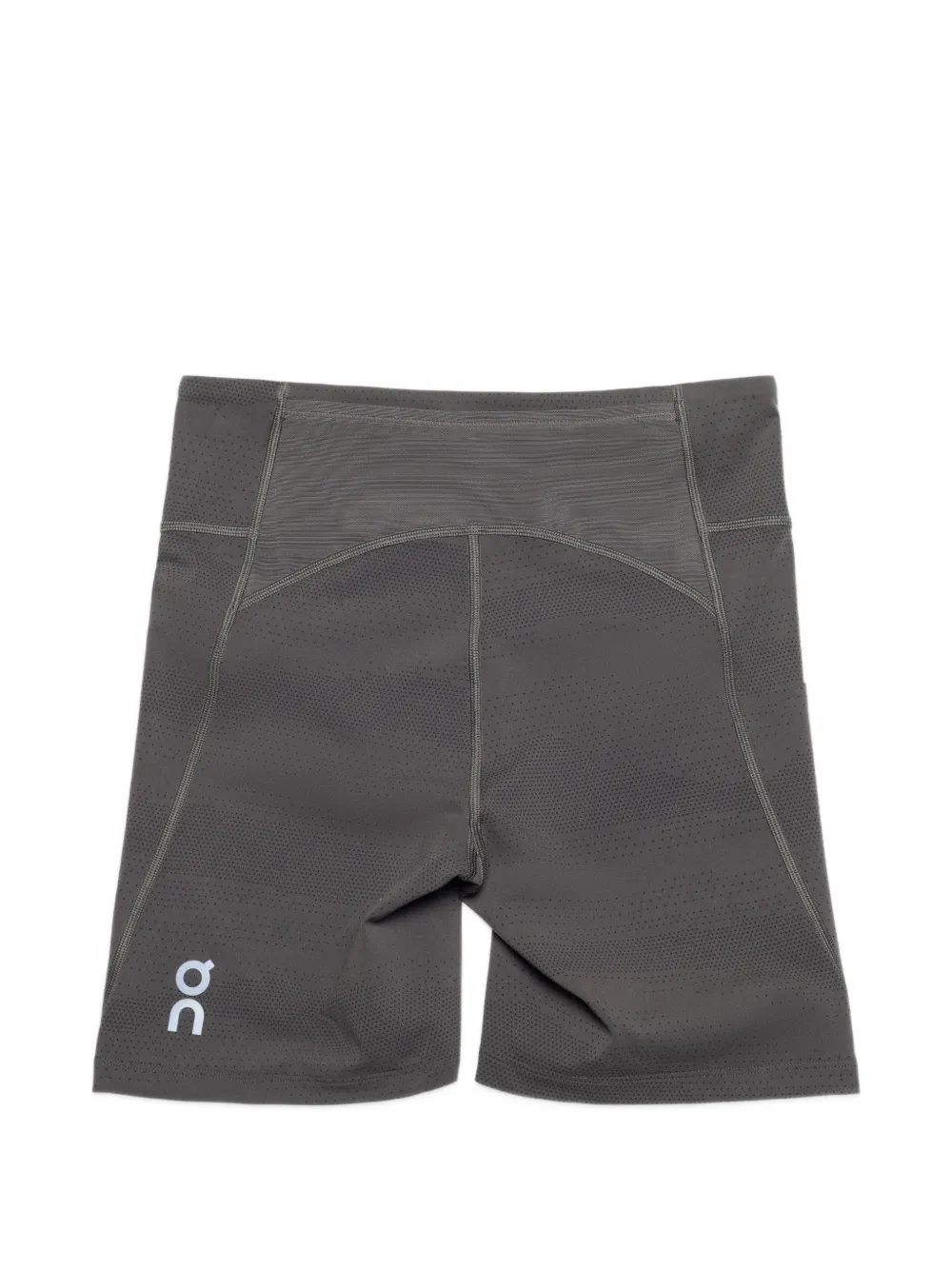 On X Erewh Logo-printed Compressi Shorts In Brown