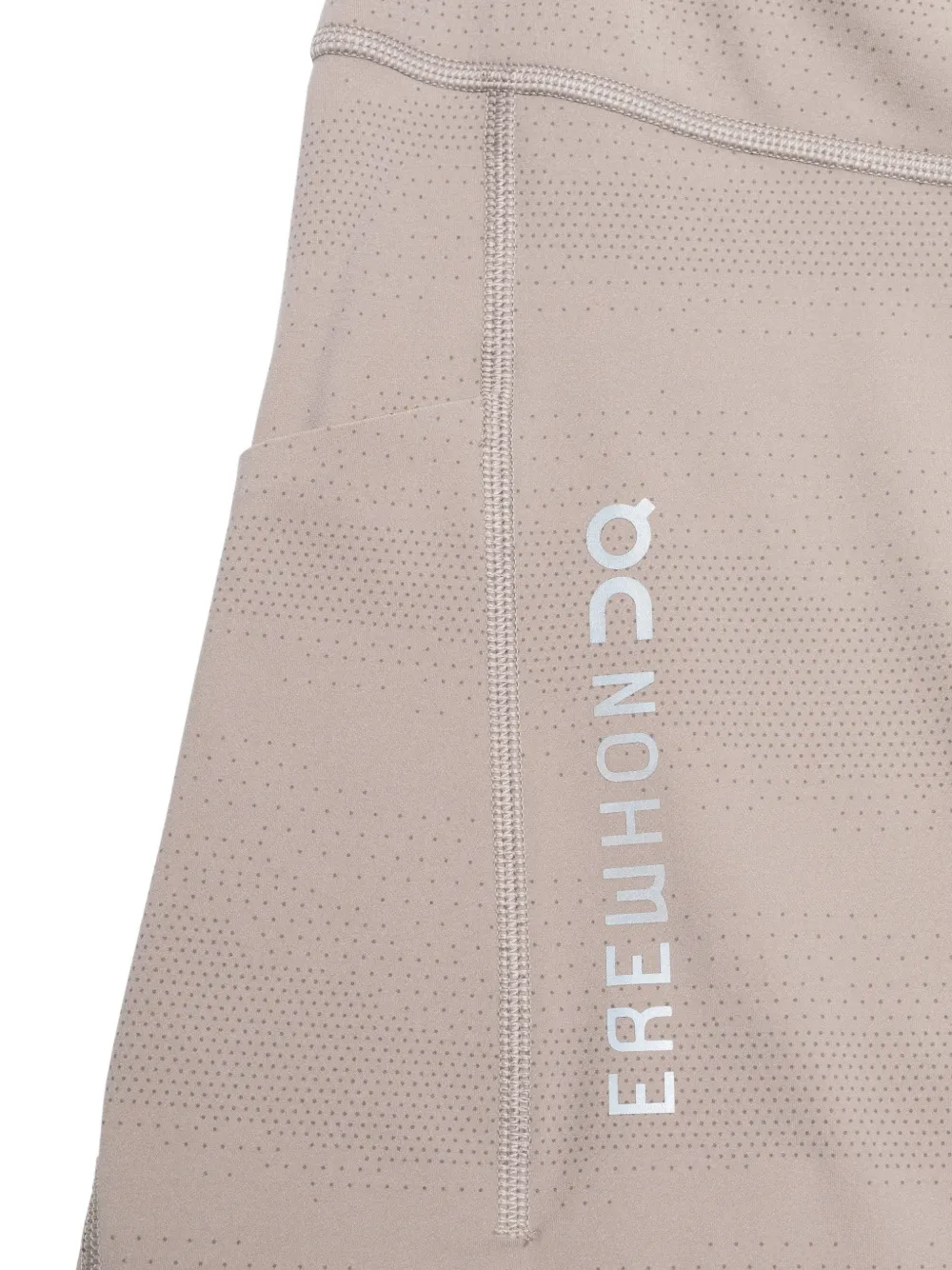 On x Erewh logo-print compressi shorts Beige