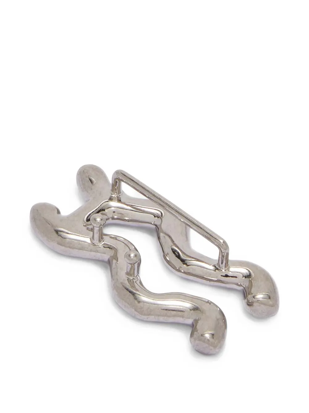 Jil Sander Zodiac buckle Aquarius Zilver