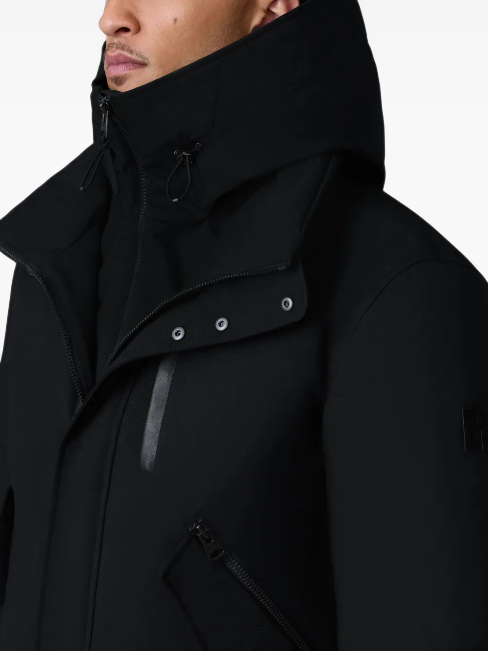 Mackage Dixon-NFR hooded jacket Zwart