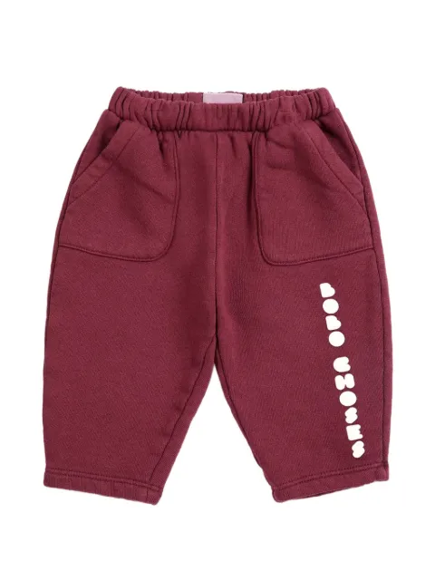 Bobo Choses Bolder logo-print track pants